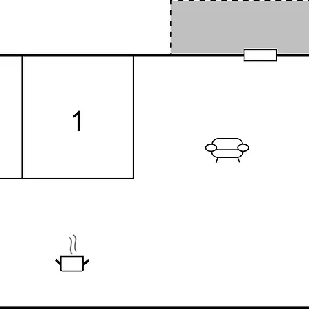 Prázdninový dům 1 Bedroom Awesome In Diamante